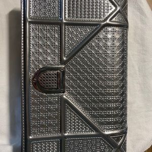 Christian Dior diorama Wallet On Chaim silver